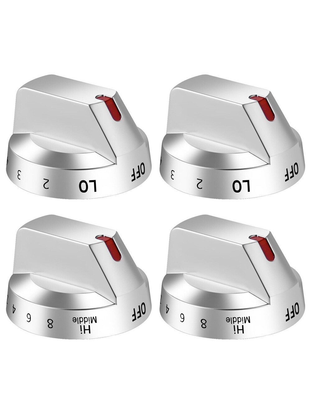 DG94-03500V DG94-03500W for Samsung NE63T8111SS/AA NE63T831 Electric Stove knobs